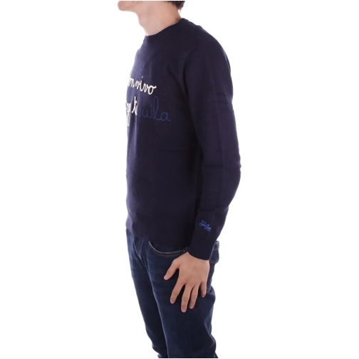 Mc2 Saint Barth  Saint Barth Sweaters Blue blau