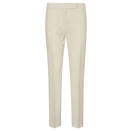 Max Mara  Straight Leg Trousers White