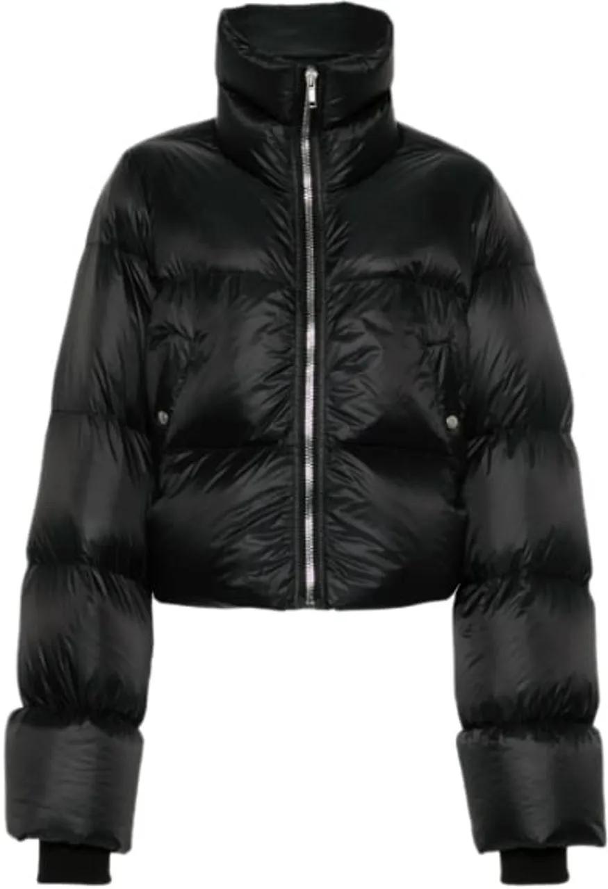 Thumbnail - Rick Owens - Giacca Piumino Turtle Jacket Black - Größe 40 - black