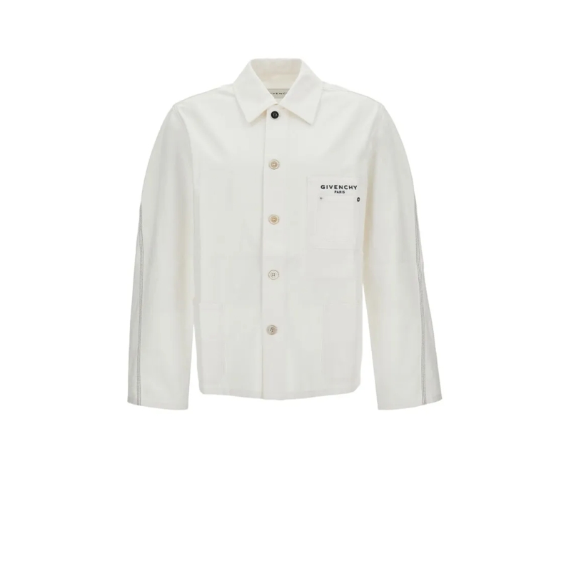 Givenchy  Jacket With Patch Pockets White