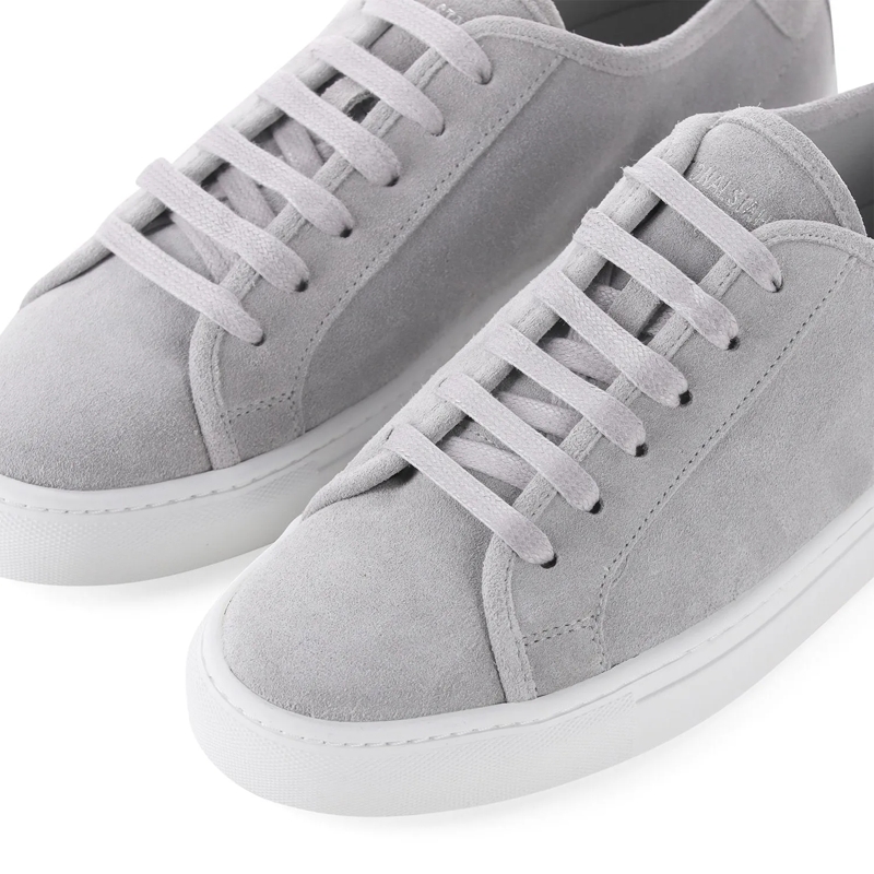 National Standard Schnürschuhe Sneaker aus Leder grau(Image 4)