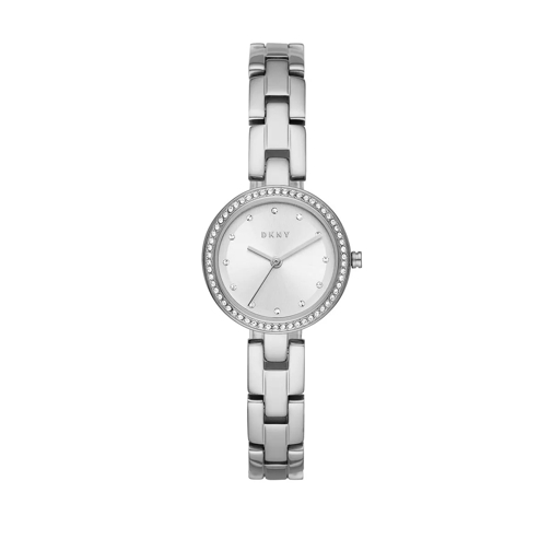 DKNY Watch City Link NY2824 Silver Dresswatch