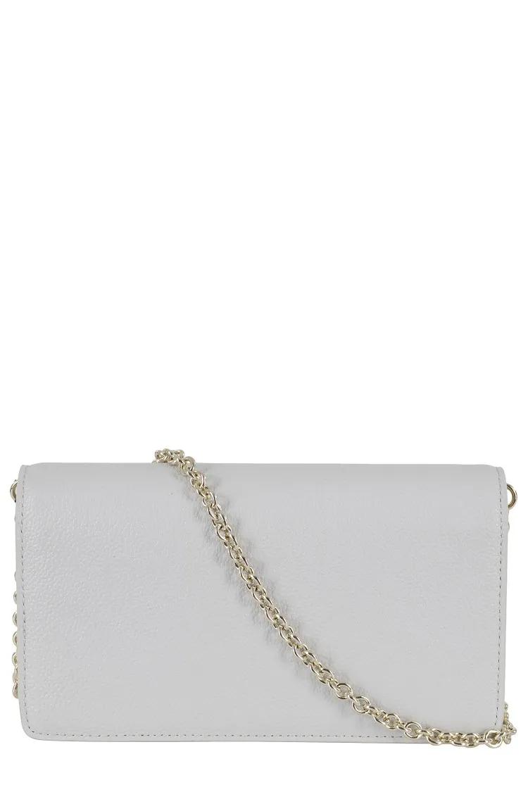 Emporio Armani Hobo bags Textured Leather Mini Bag in grijs
