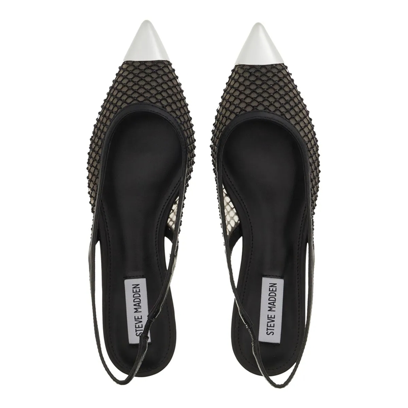 Steve Madden Ballerinas Marissa Black Multi(Image 6)