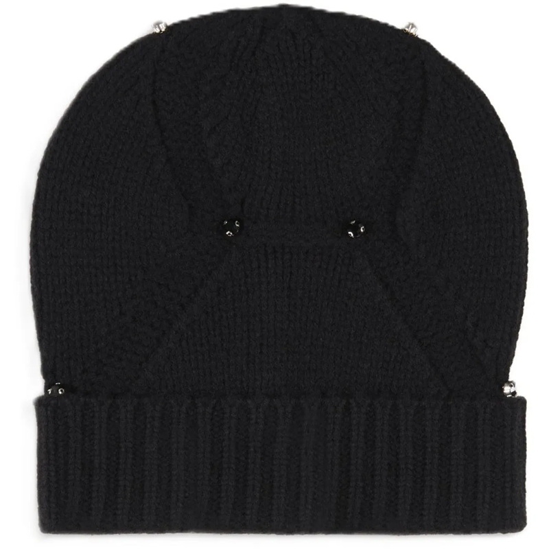 Kangra Mütze Hats Black schwarz