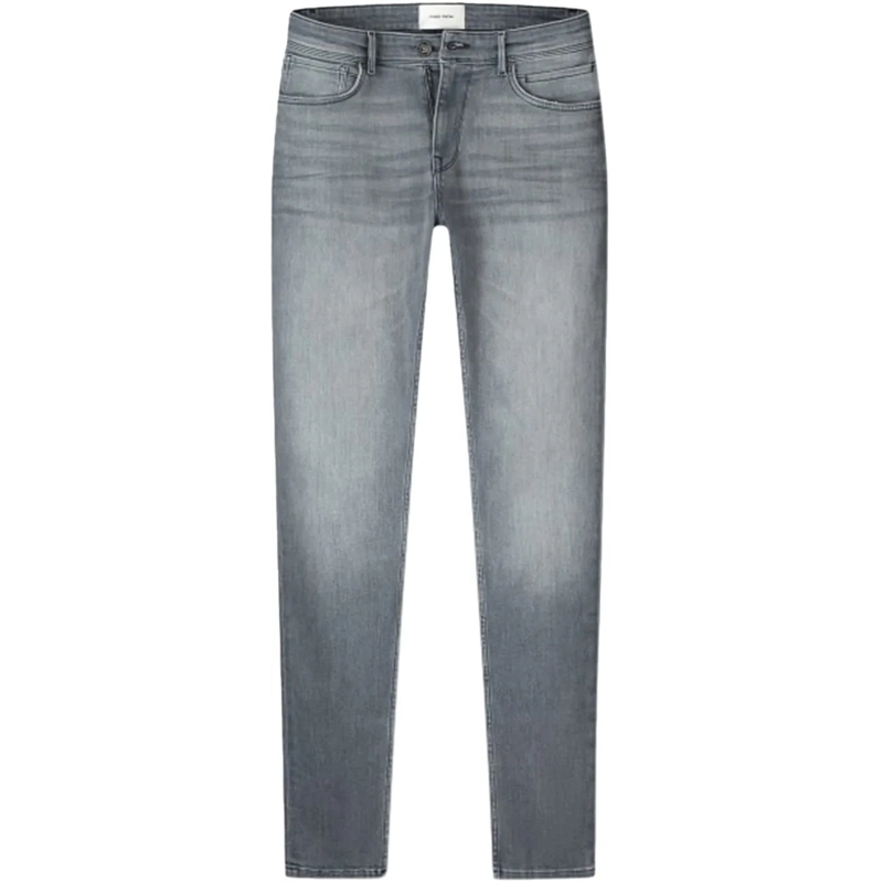 PURE PATH Slim-Fit-Jeans The Jone W1451 Denim Mid Grey grau