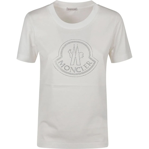 Moncler T-Shirts T-shirt White weiß