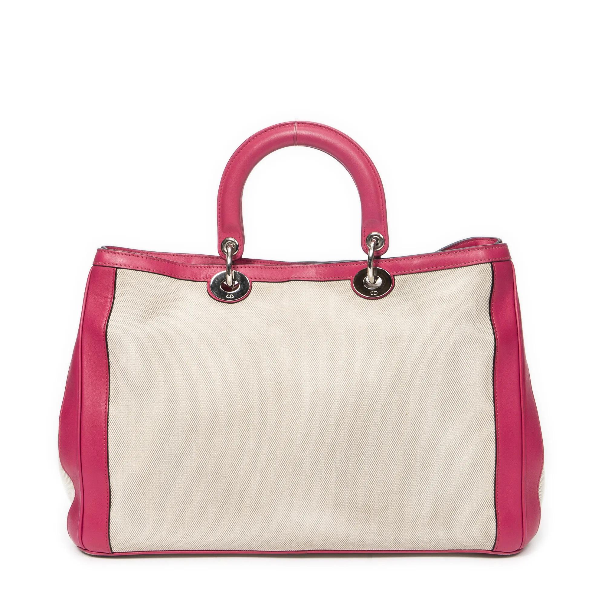 Thumbnail - Christian Dior Crossbody Bags - Large Diorissimo Tote - Gr. unisize - in Beige - für Damen