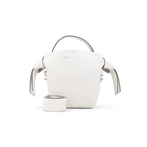 Acne Studios Musubi Mini Bag White Schoudertas