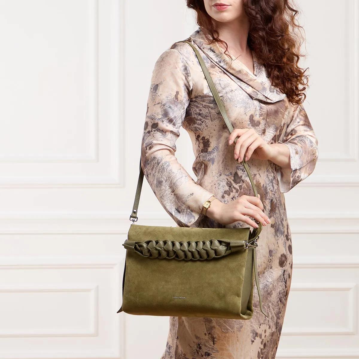 Coccinelle Crossbody bags Boheme Suede Bimaterial in groen