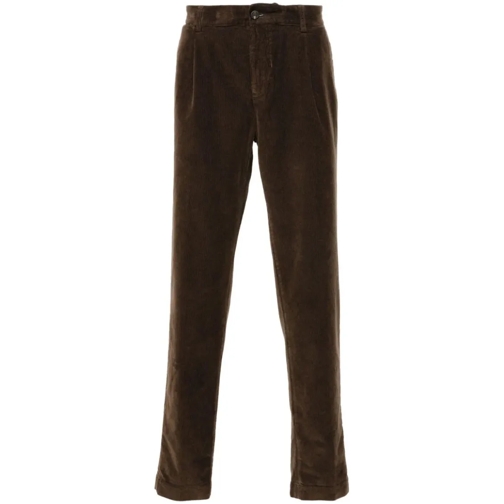 Peserico Corduroy Trousers Brown 