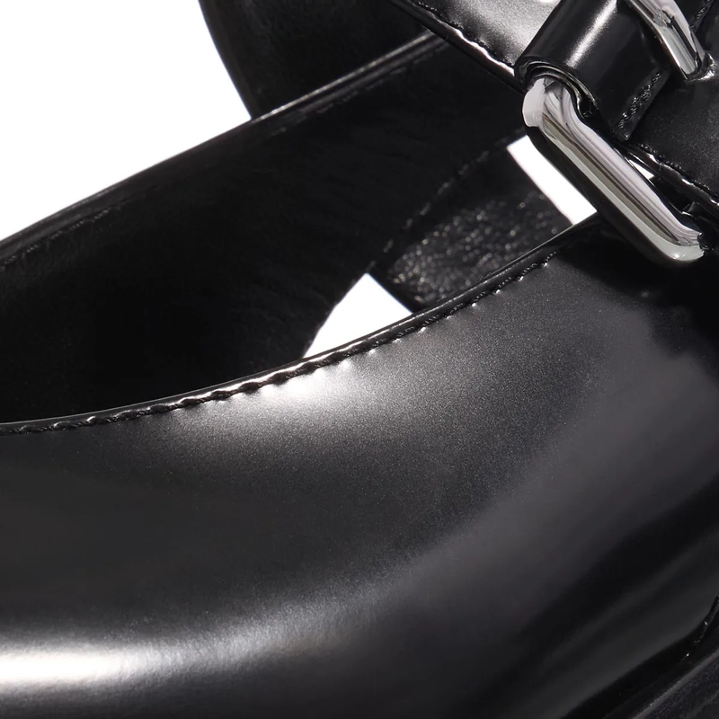 Moschino Mary Janes Big Buckles Nero(Image 5)