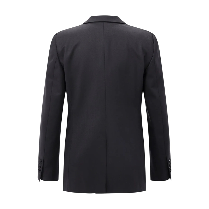 Lardini Blazer Klassischer Blazer aus Woll-Mix schwarz(Image 2)