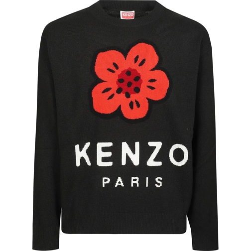 Kenzo  Rws Boke Flower Placed Sweater Black schwarz