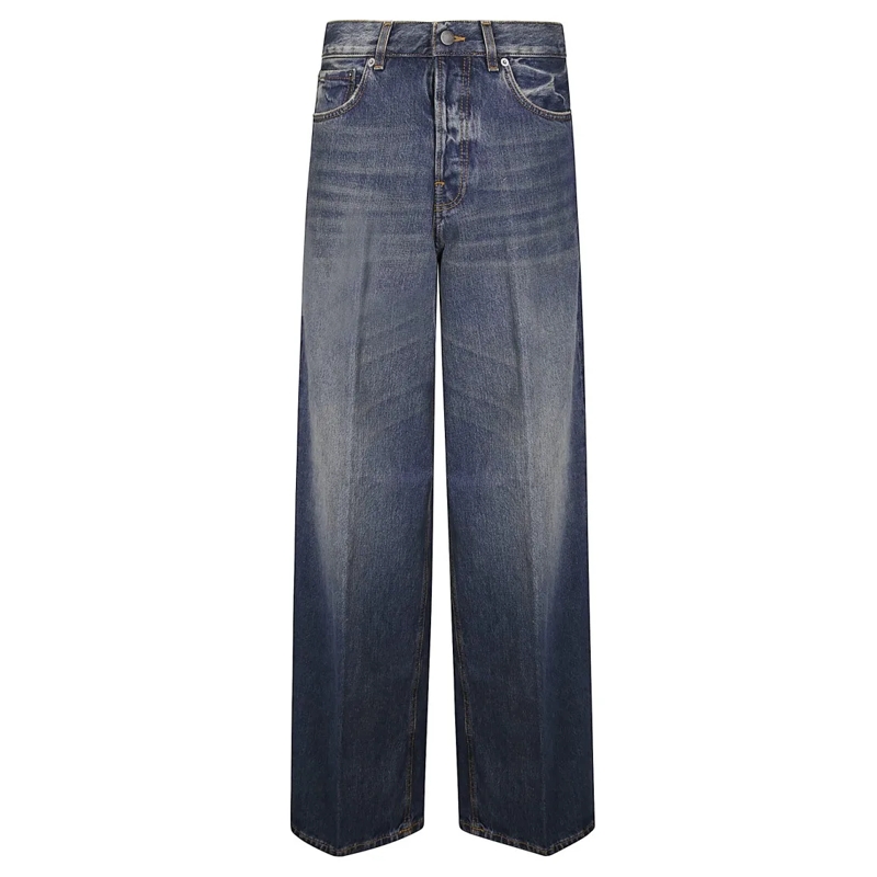 Haikure Jeans Wide Fit Five-Pocket Jeans Blue