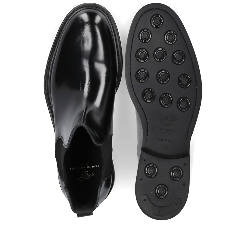 Heinrich Dinkelacker Chelsea Boots Chelsea Boots Florenz Plain CA schwarz(Image 4)