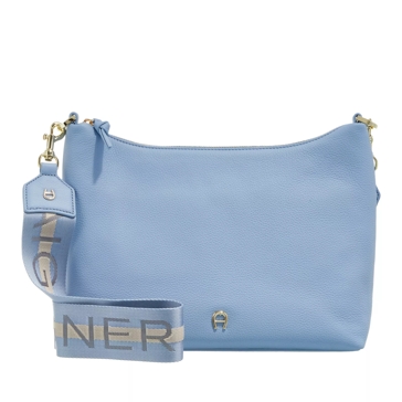 AIGNER Zita Glaze Blue Crossbody Bag