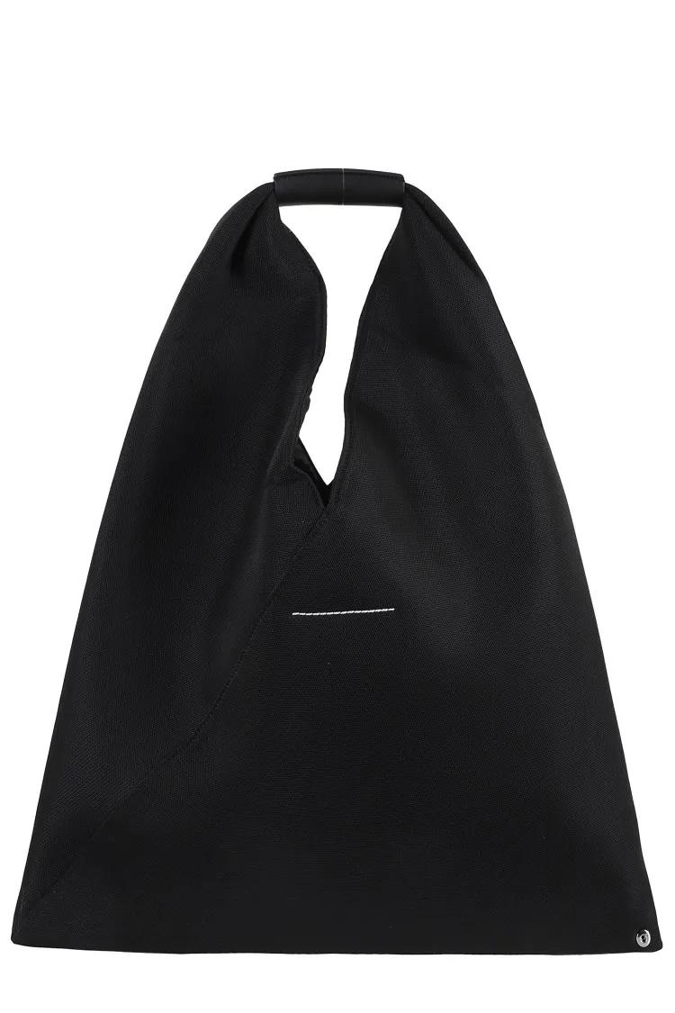 MM6 Maison Margiela Totes & shoppers Classic Japanese Triangular Mesh Handbag in zwart