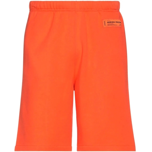 Heron Preston Kurze Hosen Heron preston Cotton Shorts orange