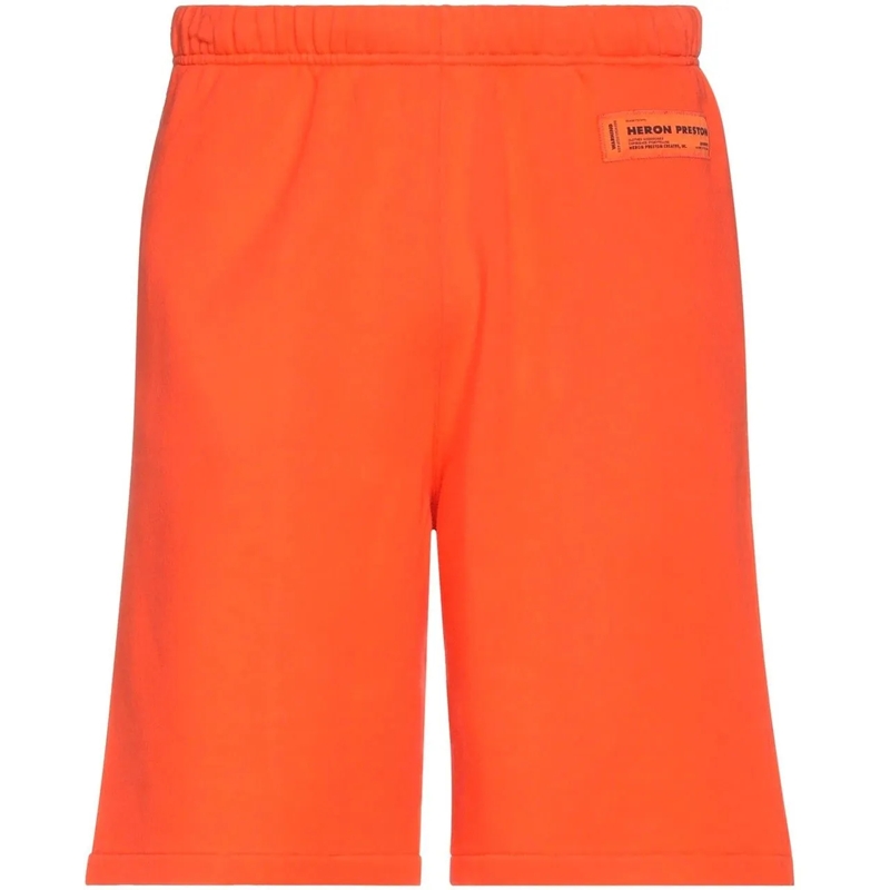 Heron Preston Shorts Heron preston Cotton Shorts orange