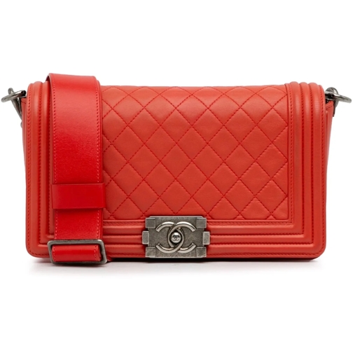 Chanel Sac à bandoulière 2012 Old Medium Quilted Lambskin and Stingray Stra rot