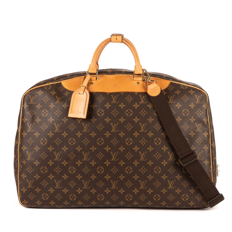 Louis Vuitton Crossbody Bag Alizé 24h Single Zip braun