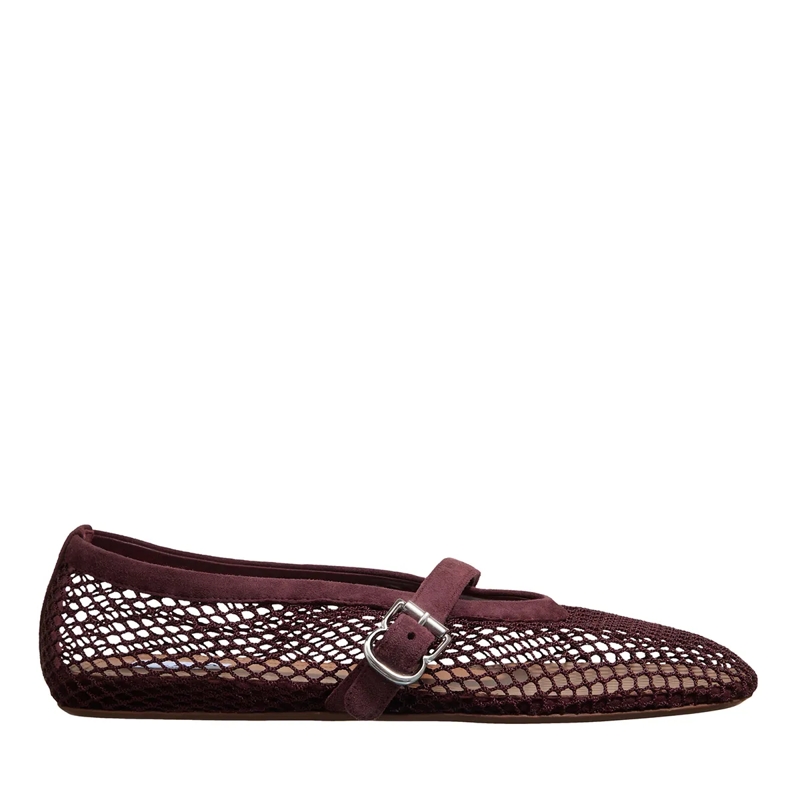 Alaia Ballerinas Ballet Flats Rouge Grenat