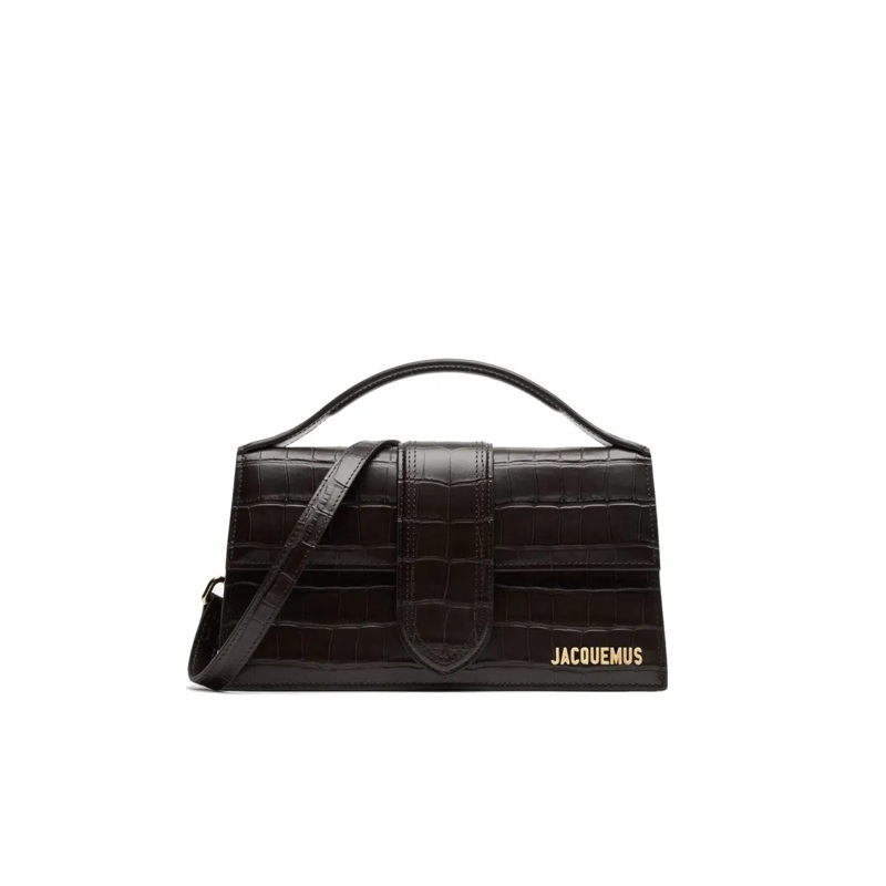 Jacquemus Schultertasche The Grand Bambino Bag Black