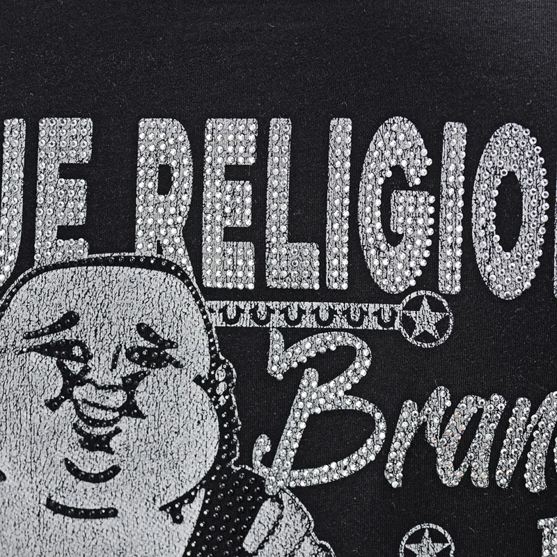True Religion T-Shirt T-Shirt BUDDHA schwarz(Image 5)