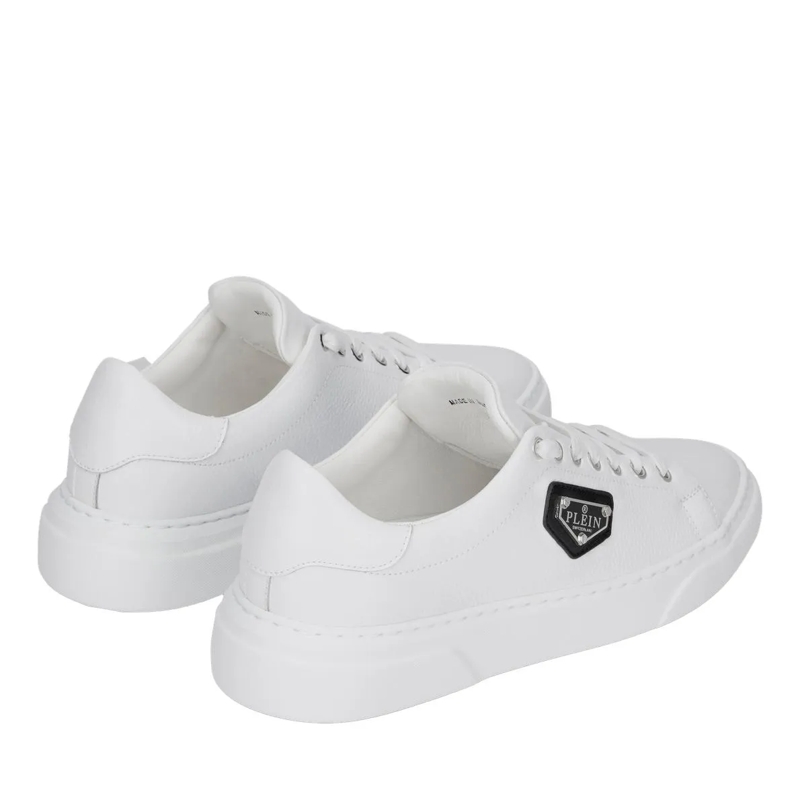 Philipp Plein Low-Top-Sneaker Lo-Top Turnschuhe Iconic Plein weiss(Image 3)