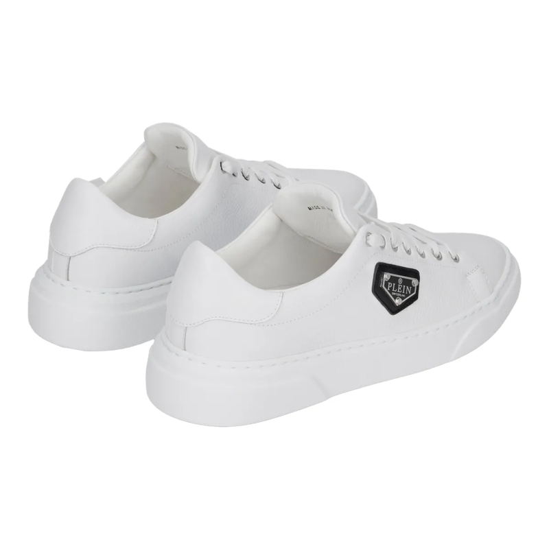 Philipp Plein Low-Top-Sneaker Lo-Top Turnschuhe Iconic Plein weiss(Image 3)