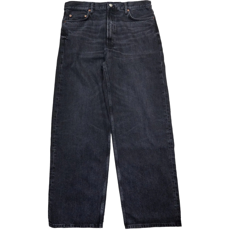 Samsøe Samsøe Jeans à jambe droite Jeans Satimothy Wide Denim Black mehrfarbig
