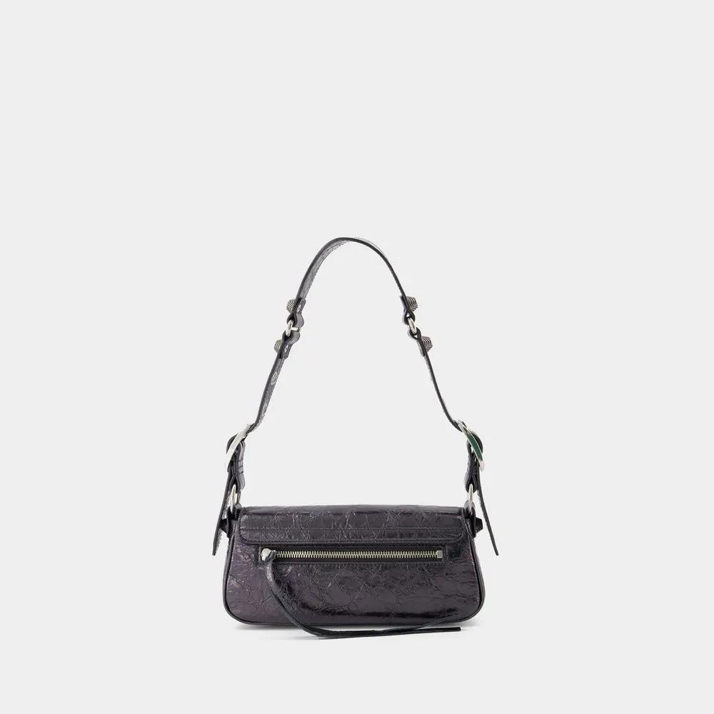 Balenciaga Hobo bags Le Cago Sling Xs Shoulder Bag Leather Grey in grijs