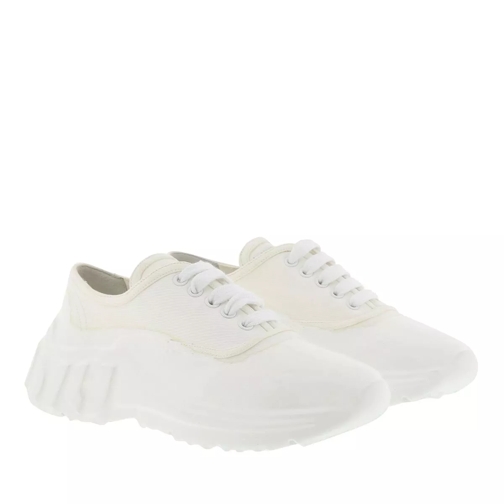 Miu Miu Bicolor Sneakers White lage-top sneaker