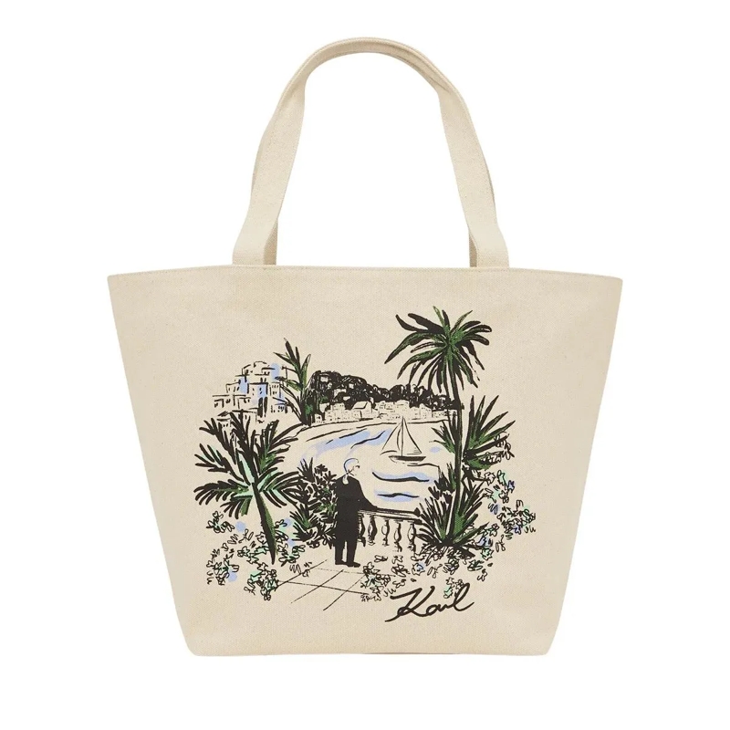 Karl Lagerfeld Shopper VACANCES DE REVERSIBLE Shopper schwarz