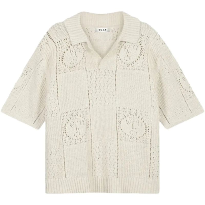 ØLÅF Polohemd polo knit beige beige