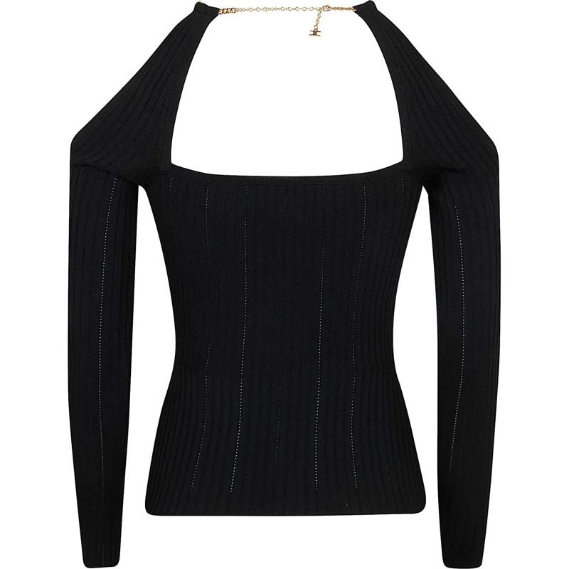 Elisabetta Franchi  ELISABETTA FRANCHI MAGLIA TRICOT schwarz(Image 2)