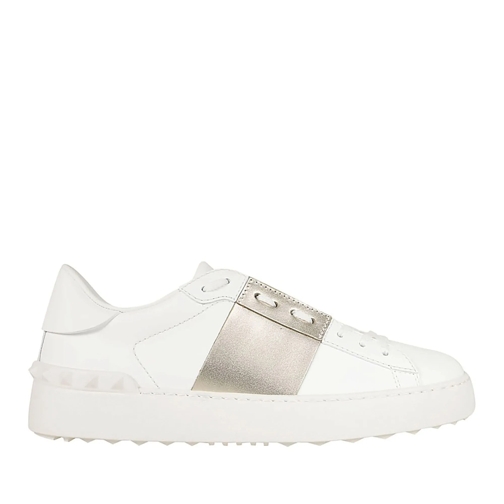 Valentino Low-Top Sneaker White Calfskin Open Sneakers White