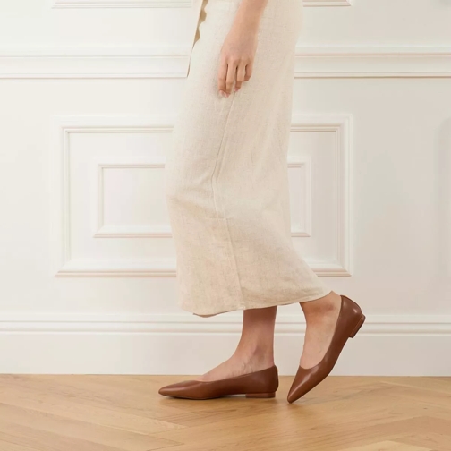 Lauren Ralph Lauren Ballerina Londyn-Flats-Ballet Deep Saddle Tan (Image 2)