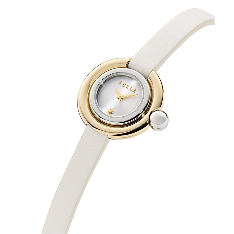 Furla Quarzuhr Quarz-Analoguhr Furla Piercing weiss(Image 5)