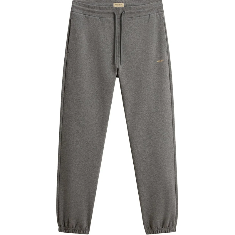Woolrich Pantalon de jogging Logo interlock sweat grau
