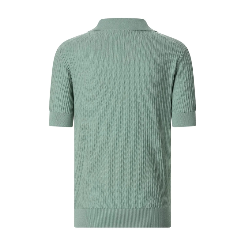 Altea Polohemd Poloshirt aus Baumwolle grün(Image 2)