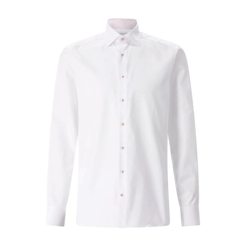 STENSTRÖMS Overhemd Slimline Hemd Weiß