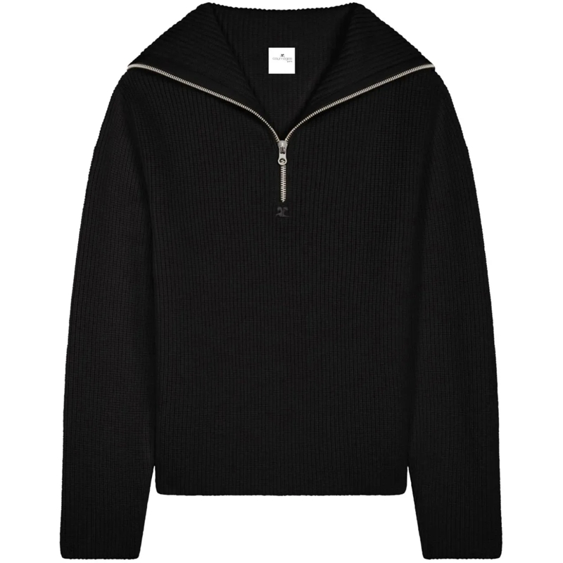 Courrèges  Sweaters Black schwarz