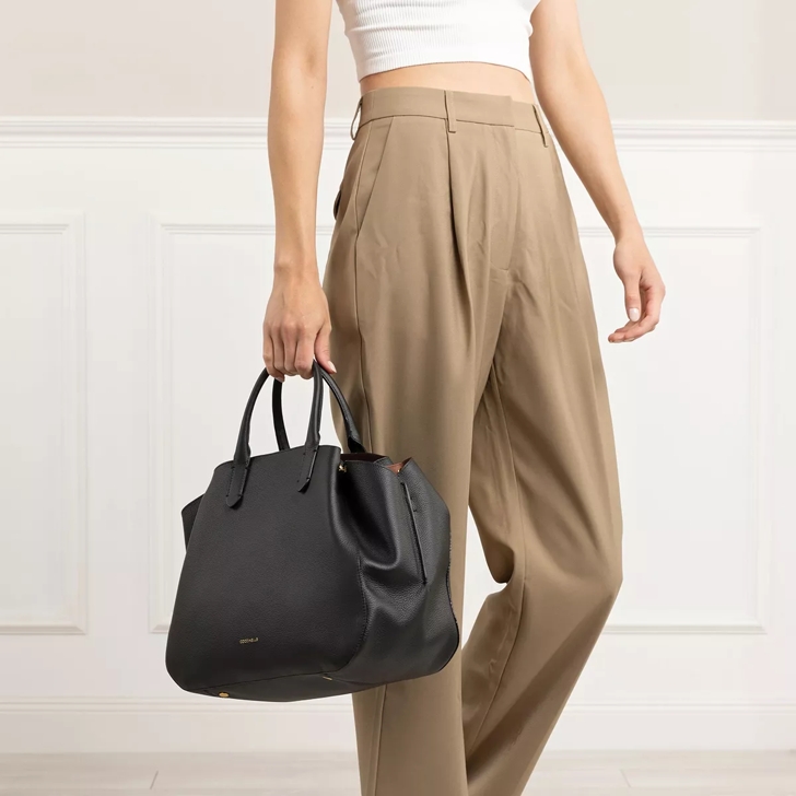 Coccinelle Soft Wear Noir Brule | Crossbody Bag