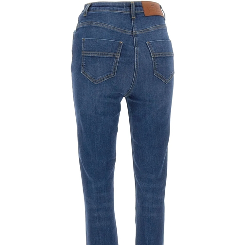 Elisabetta Franchi Magere Been Jeans Jeans Blue blau