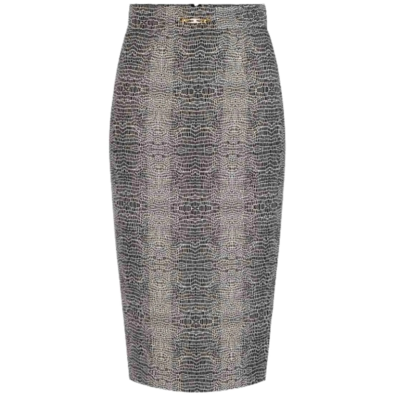 Elisabetta Franchi Jupe midi Skirts Black schwarz