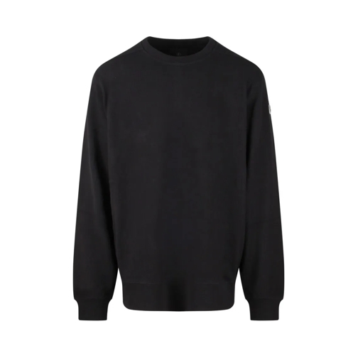 Moncler Sweatshirts Jumbo Crewneck Sweatshirt Black