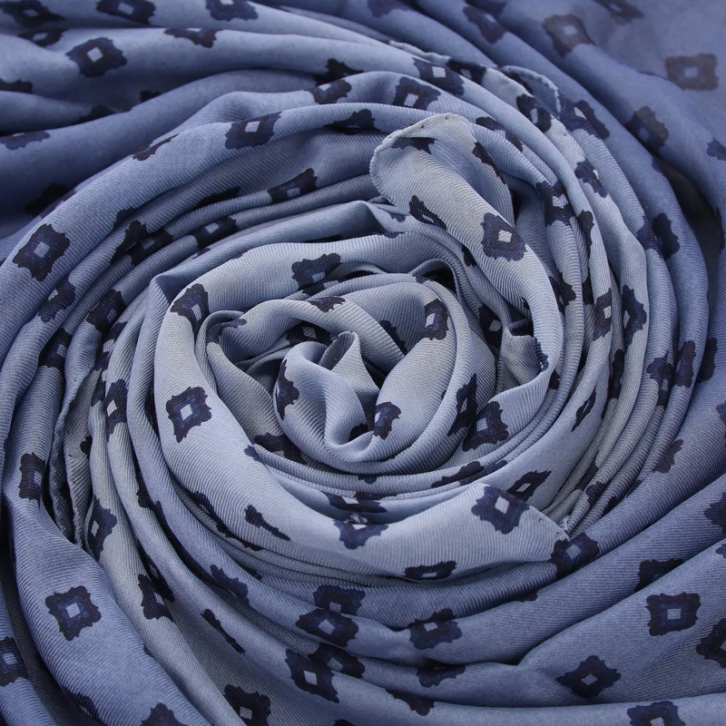 Altea Écharpe en laine Tuch mit Muster blau(Image 3)