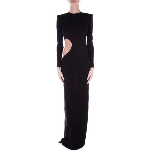 Elisabetta Franchi Midi-Kleider Dresses Black schwarz